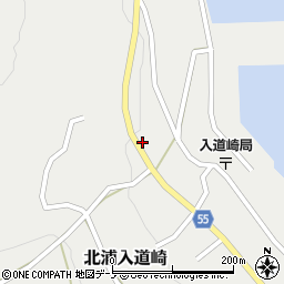 秋田県男鹿市北浦入道崎家ノ上130周辺の地図