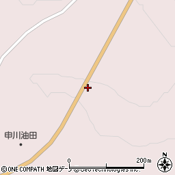 秋田県男鹿市野石（桜沢）周辺の地図