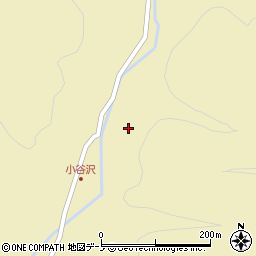 秋田県三種町（山本郡）鯉川（家ノ前）周辺の地図