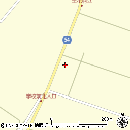 秋田県男鹿市福米沢馬場田周辺の地図