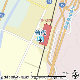 「道の駅」青の国ふだい公衆トイレ周辺の地図