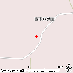 秋田県男鹿市野石西下八ツ面周辺の地図