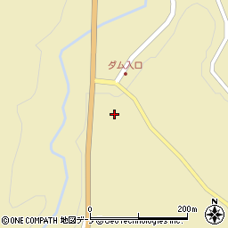 秋田県北秋田郡上小阿仁村南沢58周辺の地図