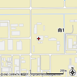 大潟村農業協同組合　整備課自動車周辺の地図