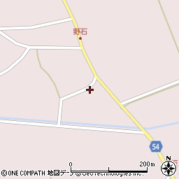 秋田県男鹿市野石道越屋布前7周辺の地図