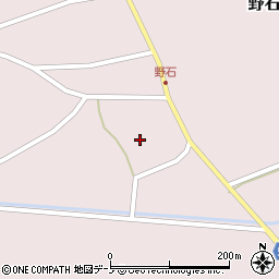 秋田県男鹿市野石野石26周辺の地図