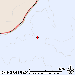 小田瀬沢周辺の地図