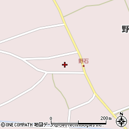 秋田県男鹿市野石野石39周辺の地図