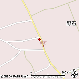 秋田県男鹿市野石野石46周辺の地図