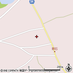 秋田県男鹿市野石野石60周辺の地図