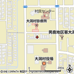 大潟郵便局 ＡＴＭ周辺の地図