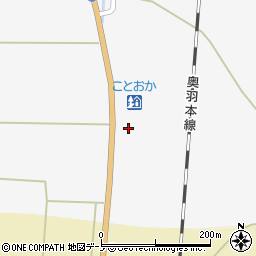 秋田県山本郡三種町鹿渡高石野周辺の地図