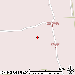 秋田県男鹿市野石鳥屋場長根周辺の地図