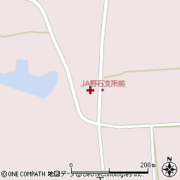 秋田県男鹿市野石大場沢12周辺の地図