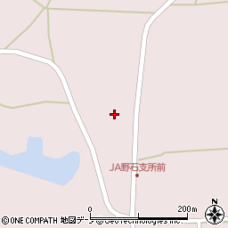 秋田県男鹿市野石大場沢72周辺の地図