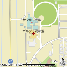 大潟村温泉保養センター周辺の地図