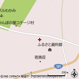 秋田県男鹿市野石大場沢下周辺の地図