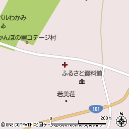 秋田県男鹿市野石（大場沢下）周辺の地図