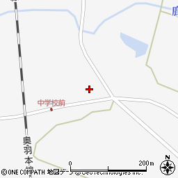 秋田県山本郡三種町鹿渡一本木75-3周辺の地図