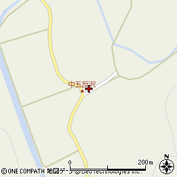 秋田県北秋田郡上小阿仁村五反沢森ノ下タ19周辺の地図