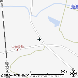 秋田県山本郡三種町鹿渡一本木55-1周辺の地図