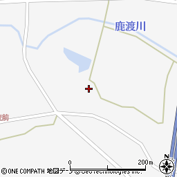秋田県山本郡三種町鹿渡一本木51-1周辺の地図