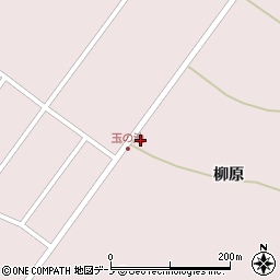 秋田県男鹿市野石柳原170-284周辺の地図