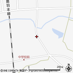 秋田県山本郡三種町鹿渡一本木86-1周辺の地図