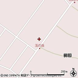 秋田県男鹿市野石柳原170-100周辺の地図
