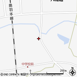 秋田県山本郡三種町鹿渡一本木87-8周辺の地図
