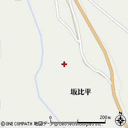 秋田県鹿角市八幡平大畑周辺の地図