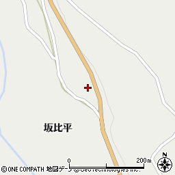 秋田県鹿角市八幡平坂比平27周辺の地図