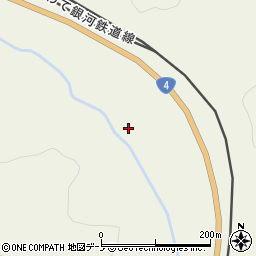 岩手県岩手郡岩手町御堂第３地割44周辺の地図