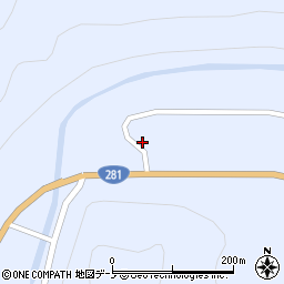 岩手県岩手郡葛巻町葛巻第２２地割周辺の地図