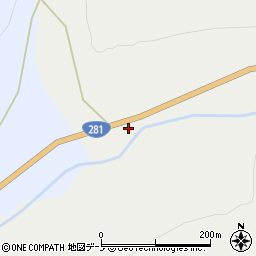 岩手県岩手郡葛巻町江刈第２地割128周辺の地図