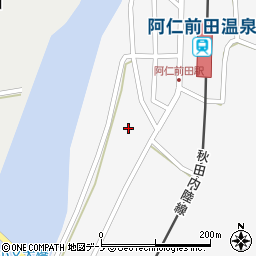 中川原河川公園トイレ周辺の地図