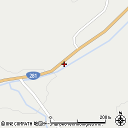 岩手県岩手郡葛巻町江刈第２地割24周辺の地図