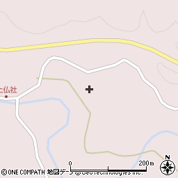 秋田県北秋田郡上小阿仁村仏社小沢口41周辺の地図