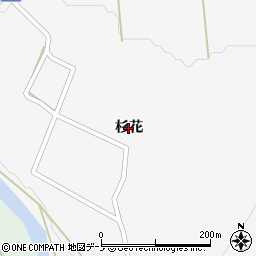 秋田県上小阿仁村（北秋田郡）杉花周辺の地図