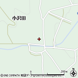 秋田県北秋田郡上小阿仁村小沢田小沢田31周辺の地図