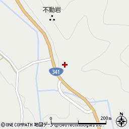 秋田県鹿角市八幡平下水沢周辺の地図