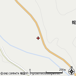 秋田県鹿角市八幡平蛇沢42周辺の地図