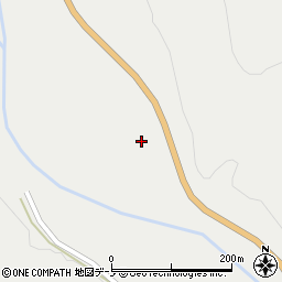 秋田県鹿角市八幡平蛇沢44周辺の地図