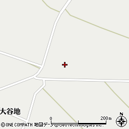 秋田県三種町（山本郡）芦崎（砂間沢）周辺の地図