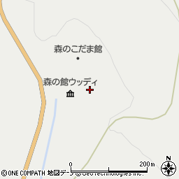 森のこだま館 地産地消レストラン周辺の地図