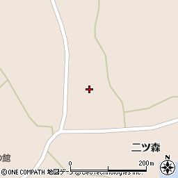 秋田県山本郡三種町森岳家後59周辺の地図