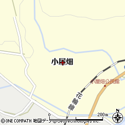 〒028-7543 岩手県八幡平市小屋畑の地図