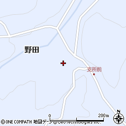 岩手県野田村（九戸郡）野田（第３地割）周辺の地図