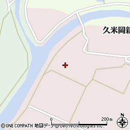 秋田県山本郡三種町久米岡新田吉崎12周辺の地図