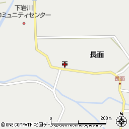 下岩川郵便局 ＡＴＭ周辺の地図